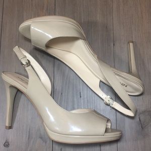 🌟SALE Nine West nude heels like new size 10M